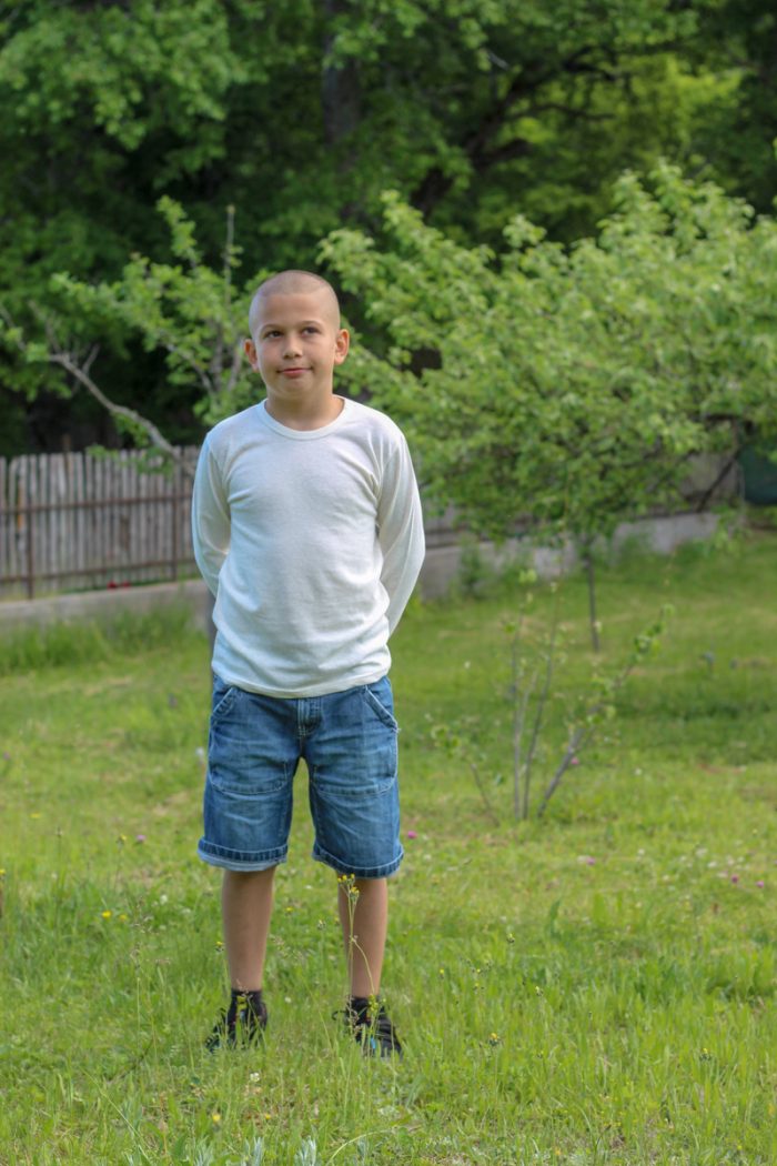 Тениска с дълъг ръкав Момче Коноп/Памук - Image 3