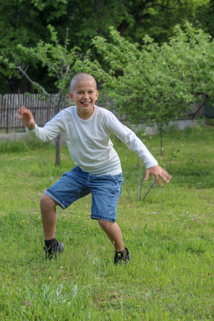 Тениска с дълъг ръкав Момче Коноп/Памук - Image 4