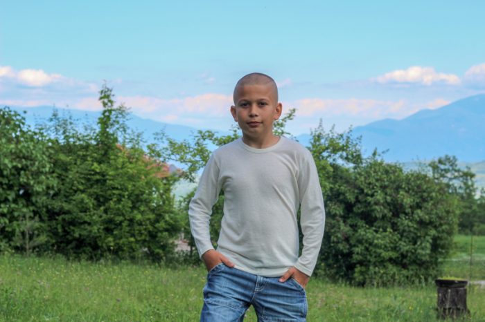 Тениска с дълъг ръкав Момче Коноп/Памук - Image 2